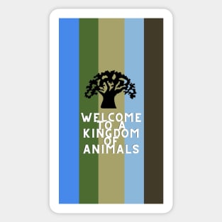 Animal Kingdom Aesthetic Sticker